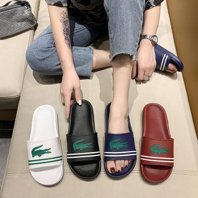 China Cheap Fashion Trend Beach Lover Slide Shoes Foot Wear Famous Brand Slides Women Customized Designer Men Slippers Luxury Slides for sale