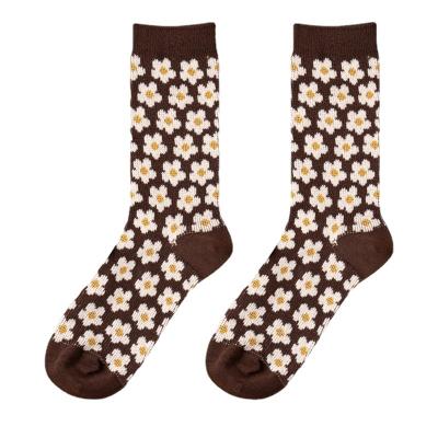 China Fashion Winter QUICK DRY Grip Socks Wholesale Custom Logo For Women College Style Thickened Stockings Warm Socks for sale