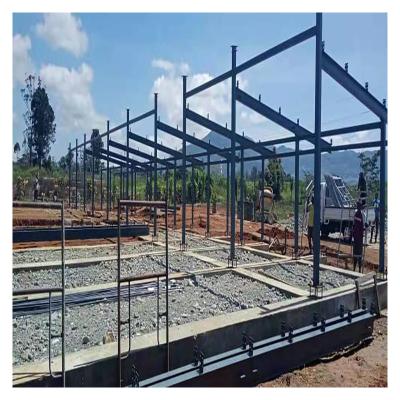 China Q235 Galvanized Steel Structure Steel Frame  With Sustainable And Recyclable for sale