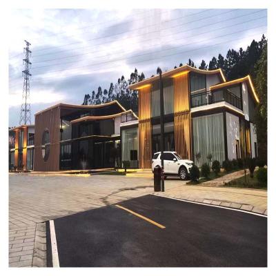 China Modern Design Residential House Light Steel Structure Prefabricated House Luxury Villa for sale