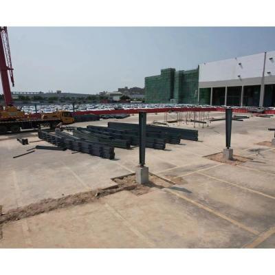 China Truss Prefabricated Steel Structure Industrial Solar Parking Area Mounting System Bracket (Systeem voor het monteren van industriële zonneparkeerterreinen) Te koop