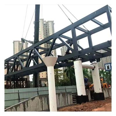 China Estrutura de acero Truss Materiales de construcción metálicos Puente peatonal hecho en China en venta