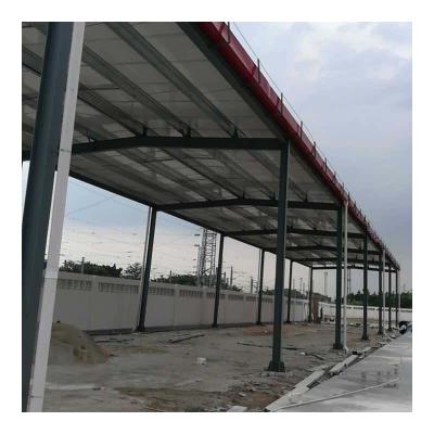 China A existência de estruturas de carportes de aço de vários andares com materiais de construção de alta qualidade à venda