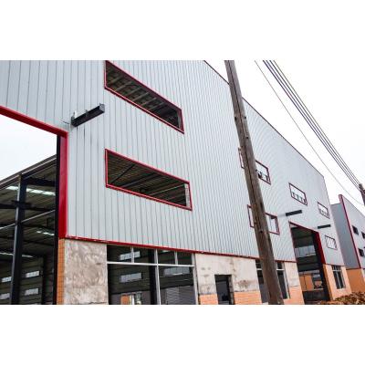 China Galvanized Metal Building For Subway Engineering Steel Structure Workshop en venta