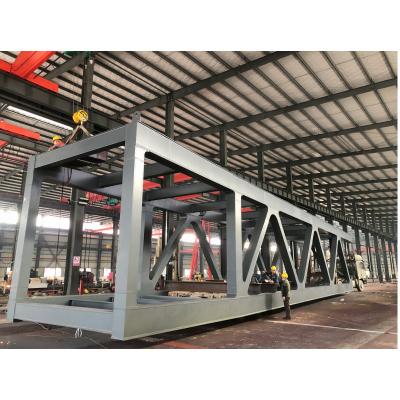 China High strength material long span steel structure metal pedestrian bridge steel bridge en venta