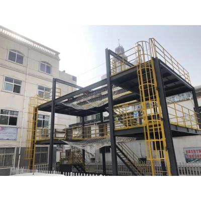 China Staalconstructie Mezzanine vloer magazijn binnenplaats staalplatform Mezzanine voor magazijn Te koop