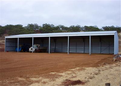 China Garagem de aço modular durável que constrói a resistência portátil do terremoto das construções do metal à venda