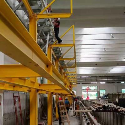 China Edificio ligero de la estructura de acero para la plataforma de la estación de metro en venta