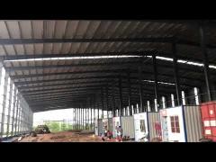 Prefabricated Metal Light Steel Structure Warehouse Design