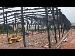 Two Span H Section Light Steel Structure For Warehouse