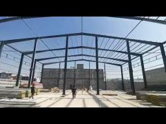 H Large Span Steel Structure Warehouse Qatar For Storage