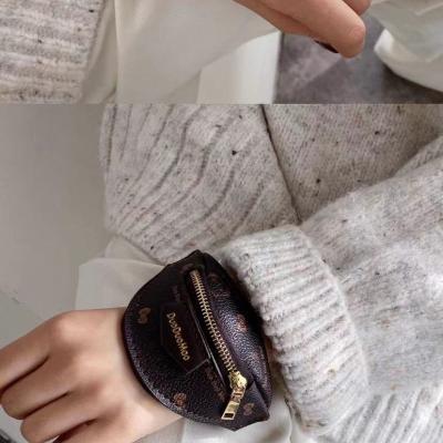 China Woman Fashion Wrist Bag Customized Whole Color Sales Wrist Bag Saffiano PU Leather for sale