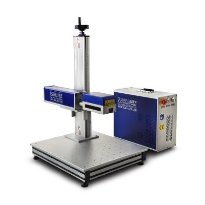 China 3D 50W Raycus JPT 3D Laser Marking Machine For Steel Engraving And Metal Cutting for sale