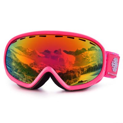 China Goggles Anti Fog Anti Fog Anti OTG Snow Sports Women UV Ski Goggles Snowboard Skiing Snowboard Equipment Ski Goggles for sale