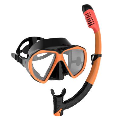 China OEM Supported Hot Sale Full Scuba Scuba Diving Goggles Dry Mask For Underwater Sport Adult for sale