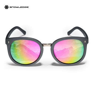 China Fashion Sunglasses Private Label Sunglasses Men Women 509 2022 Snowledge Girls Shape Sunglasses Surround Glass Sun Glasses for sale