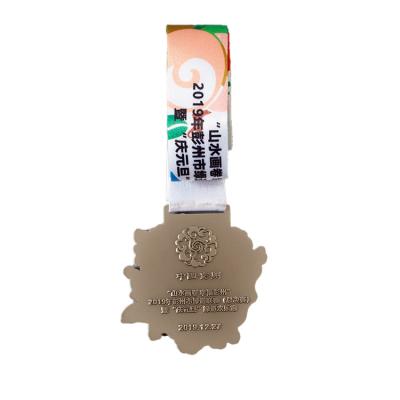 China Metal Made Top Quality Logo Race Medals Metal Medal Custom Zinc Alloy From China for sale