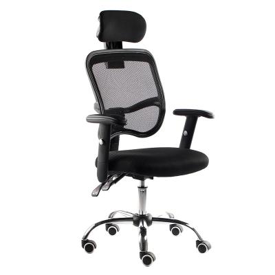 China Hot Selling Black Swivel Ergonomic Office Height Adjustable Swivel Executive Chair (Height) Mesh for sale