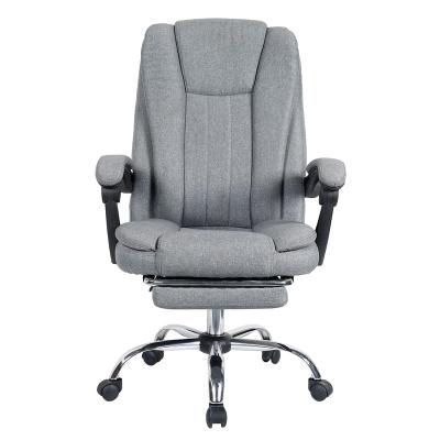 China Hot Adjustable Height Adjustable Executive Boss Sales Office Chair Revolving PU Extended Leather Chair for sale