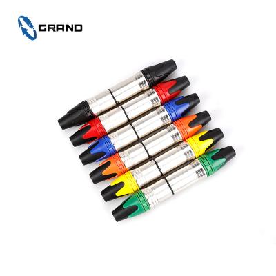 China Audio& Video Connector Manufacturing 3 Pin Cannon Plug XLR Male Female Connector for sale