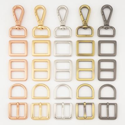 China Bag Hardware 20 25mm 38mm D Ring Tri-Glides Slide Buckles 4/5