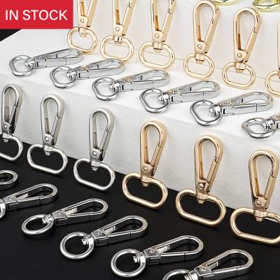 China 20mm 25mm Metal Swivel Clasps Lanyard Oval Snap Hook Bags for Handbags Finish Plated à venda