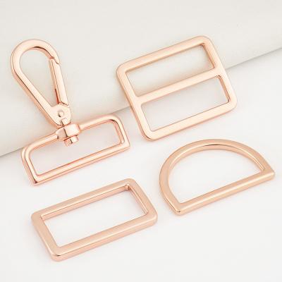 China Customized 38mm Square Buckle Snap Hook 1.5