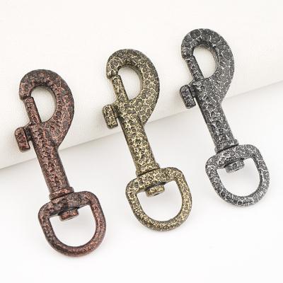 China Bag Strap Metal Hook Swivel 3/7 Inch Zinc Alloy Snap Claw Clasp Hook for Ready Mould for sale