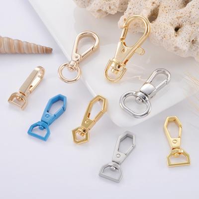 中国 Surface Revent Fade Gold Custom Metal Swivel Snap Hooks for Handbag Accessories 販売のため