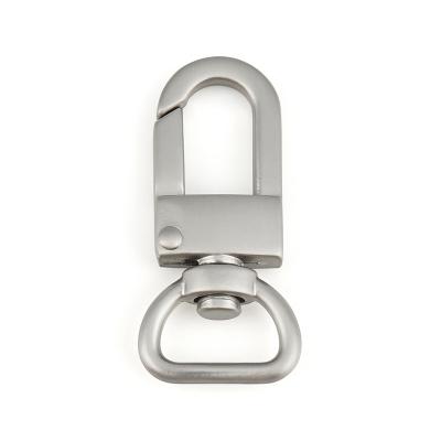 China 100% Inspection D Shaped Snap Hook Buckle Hardware Metal Snap Swivel Hook for Bags en venta