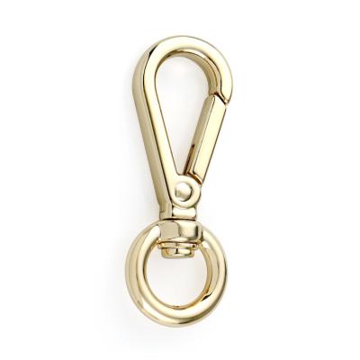 中国 11mm Zinc Alloy Swivel Spring Snap Hook for Handbag Metal Buckles 販売のため