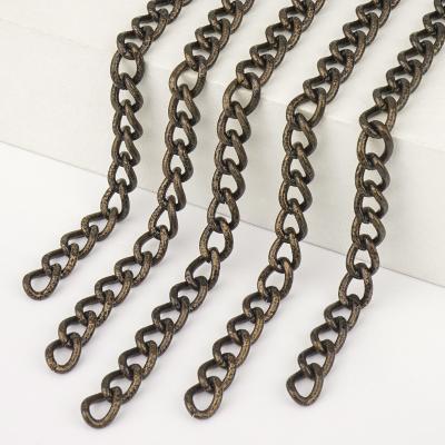 China High Grade Iron Metal Chain for Customized Plating Handbags Accessories Bag Chain en venta