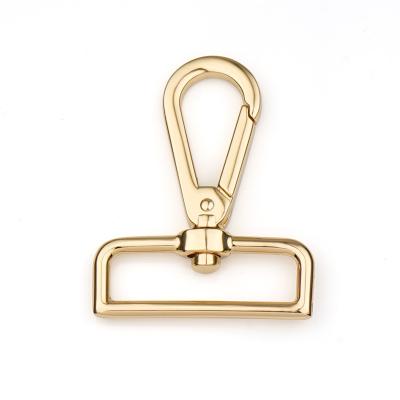 China Metal Accessories for Handbag Eco-friendly 1.5 Inch Gold Plated Swivel Hook Te koop