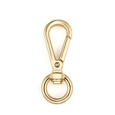 China Metal Material Customized Logo Swivel Metal Snap Hook Buckle Handbag Accessory zu verkaufen