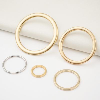 China Luxury Bikini Linking Rings Nickel-Free Metal Ring Buckle for Swimwear Accessorie Te koop