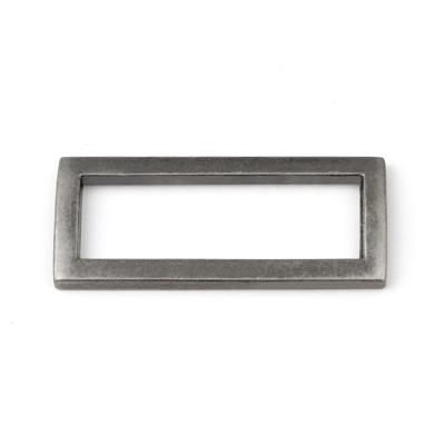 China 38mm Black Nickel Metal Buckle Rectangle Metal Bag Buckle for User-Friendly Style for sale