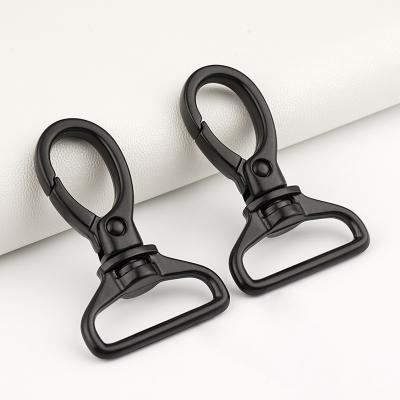 China Kangsheng 1 Inch Matt Black Swivel Hook Snap Hook 25mm for Lanyard Strap Customized en venta