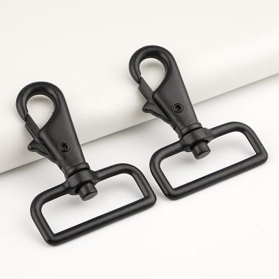 Κίνα Kangsheng 38mm Metal Hook Buckle Bag Dog Hook Black 1.5 Inch Snap Clasp Hook for Handbags προς πώληση