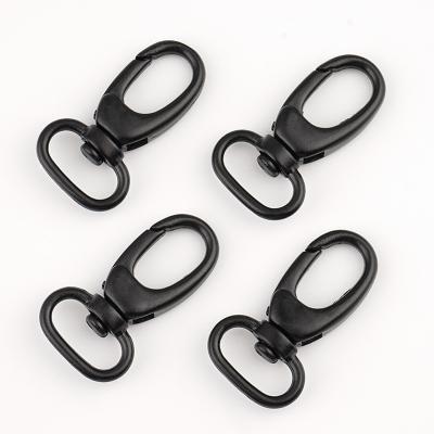 China 16mm Black Dog Snap Spring Key Clip Hook Backpack Snap Hook for Bag Strap Clasp Eco-friendly zu verkaufen