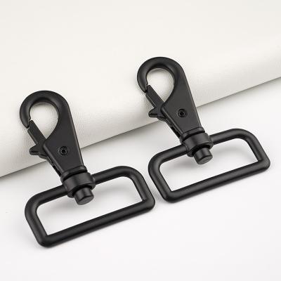 Κίνα Standard Size Black Swivel Dog Hook Snap Leash Metal 38mm for Computer Shoulder Strap προς πώληση