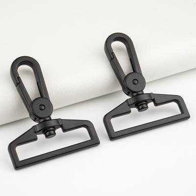 Китай Black 38mm Swivel Snap Hooks Metal Suppliers for 1.5