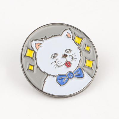 China Customized Logo Zinc Alloy Customized Metal Animal Lapel Pin Enamel Pins for Clothing à venda