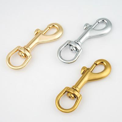 China Handbag Handmade Supplies Nickel-free Zinc Alloy Hook with 13mm Metal Swivel Clips for sale