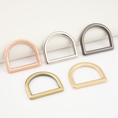 China Eco-friendly 1 Inch Metal D Ring Buckle for Handbag Environmental Electroplating for sale