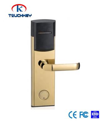 China Temic / 13.56MHz M1 4K Card Digital Keyless Stainless Steel SUS304 RFID Hotel Door Lock 1800 for sale