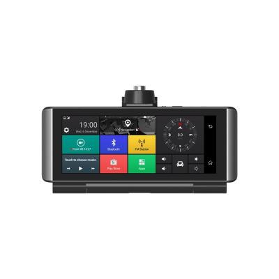 China 4G Smart Android 5.1 Automotive GPS Navigator with Dedicated App, Remote Monitoring, ADAS, Dual Lens DVR for sale