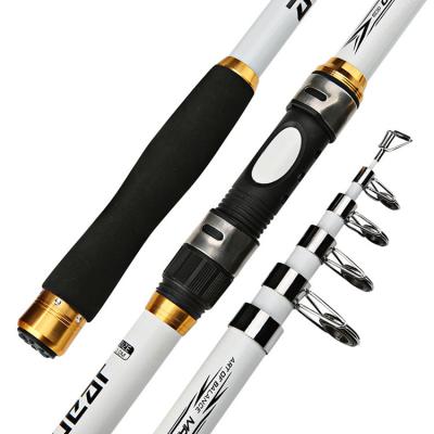 China Hot Selling Ultralight Carbon Manufacturer Reel Fishing Rod 2.1m-3.6m Telescopic for sale