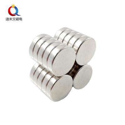 China Custom ndfeb magnets n40uh magnet D15x5mm industrial ultra thin magnet industrial refrigerator magnet different magnet for sale