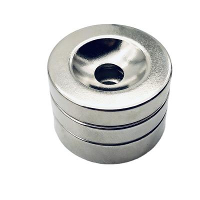 China Industrial Magnet Sale Wholesale Sinks Strong Customized Spherical Neodymium Magnet for sale