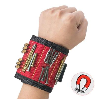 China 1680D Oxford Cloth + Full New Nylon Portable Magnetic Wristband Tool Holder With Strong Magnets for sale